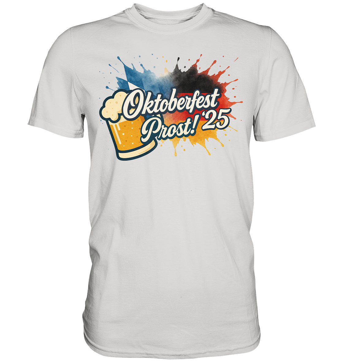 Global Cheers! - Deutschland mit Bier - Premium Shirt