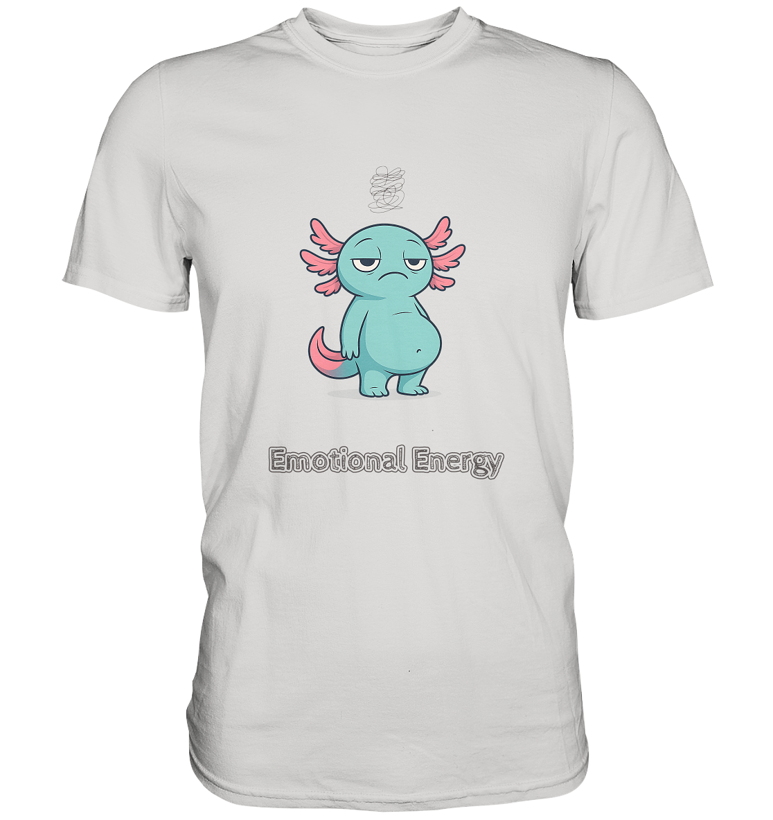 Emotional Energy – Axolotl (Türkis)  - Premium Shirt