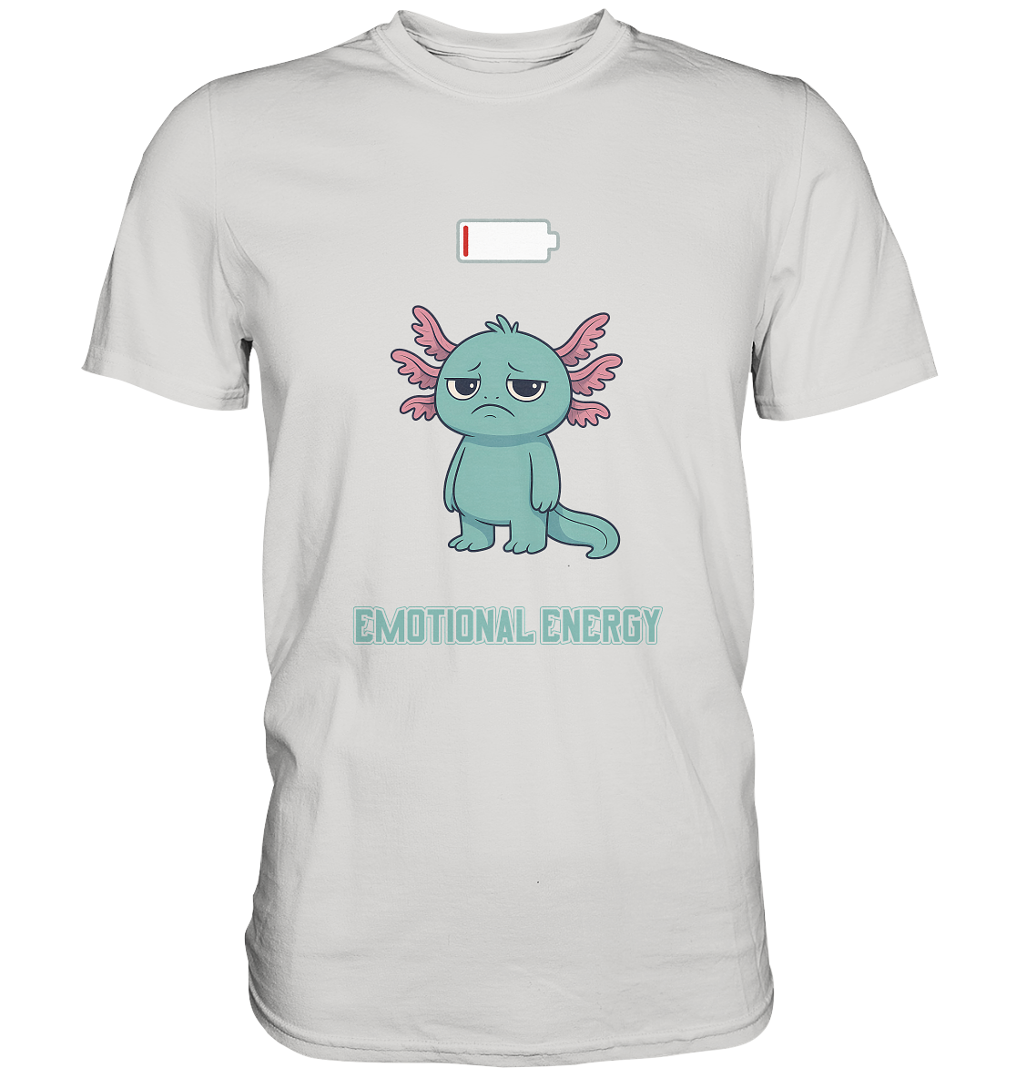 Emotional Energy – Axolotl (Türkis)  - Premium Shirt