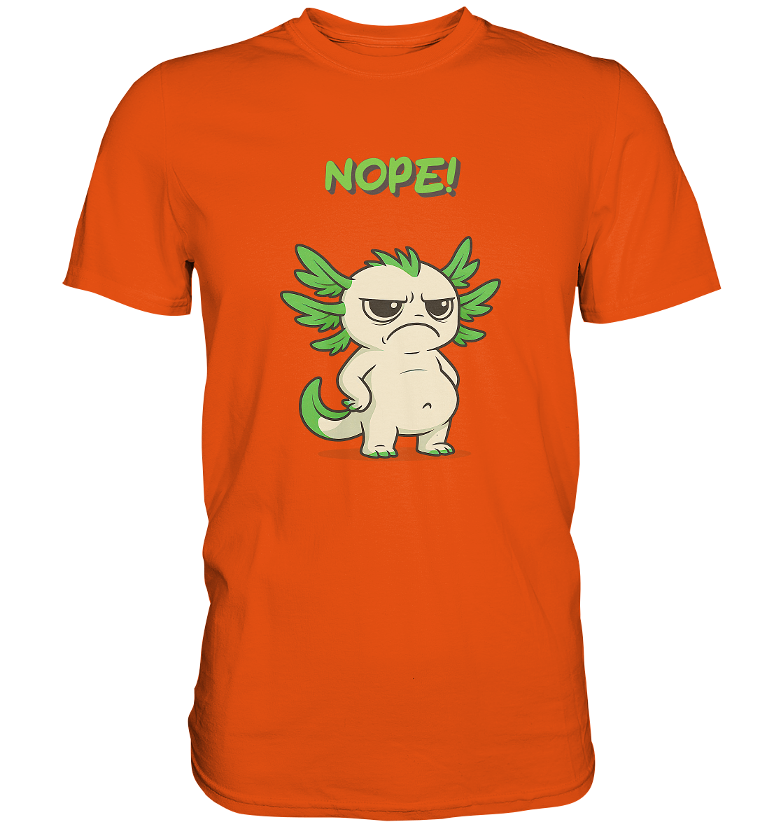 NOPE!  Grün - Premium Shirt