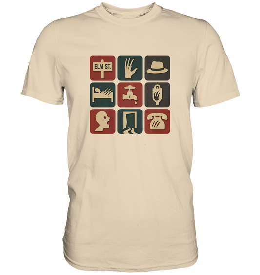 Filmquiz - Horror - Nightmare on Elm Street - Premium Shirt