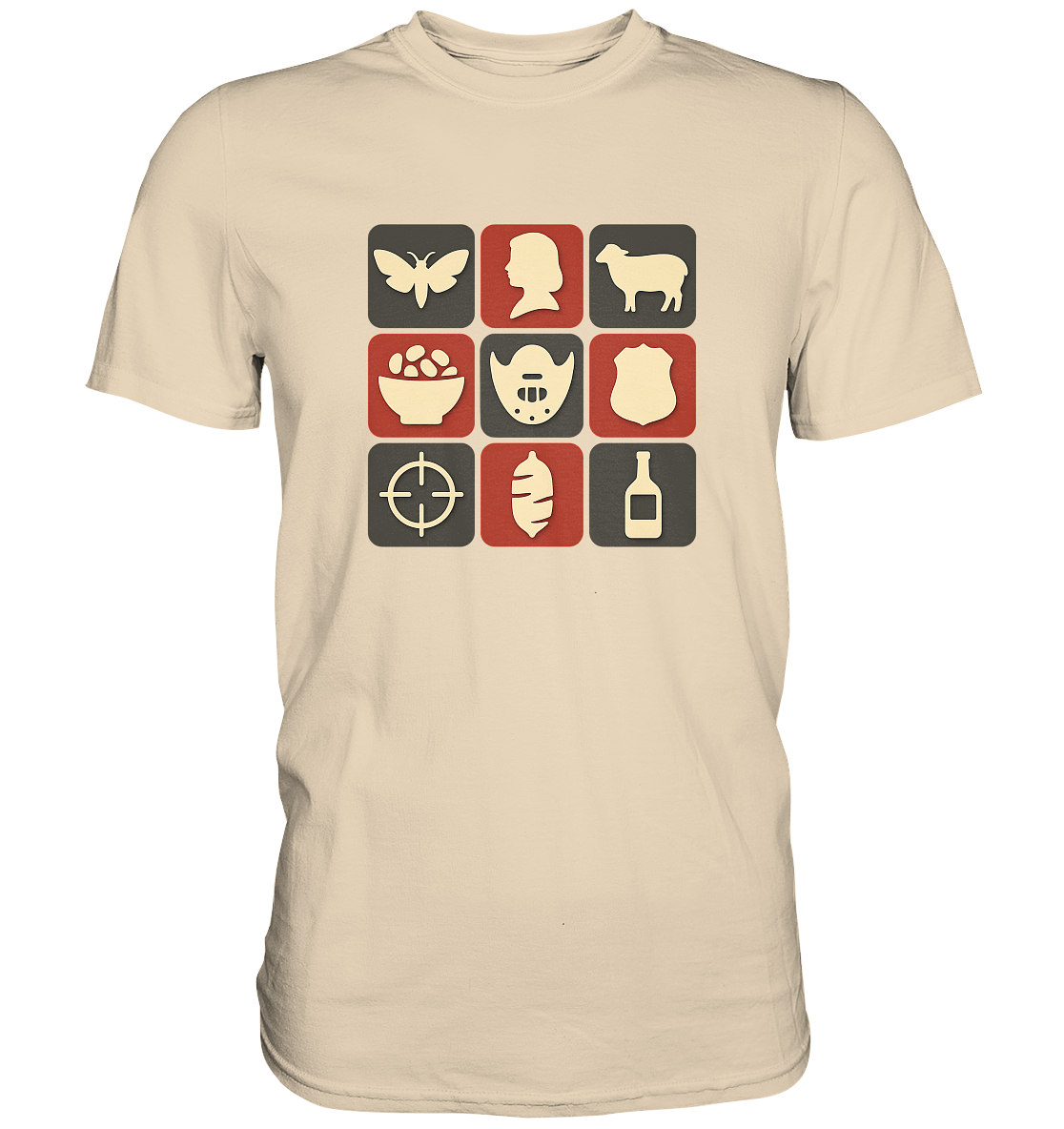 filmquiz - Horror - Das Schweigen der Lämmer - Premium Shirt
