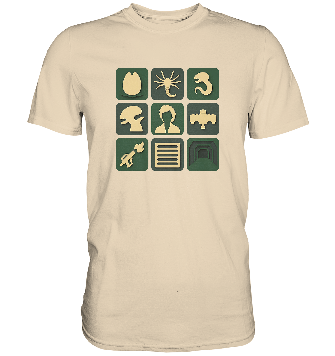Filmquiz - Horror - Alien - Premium Shirt