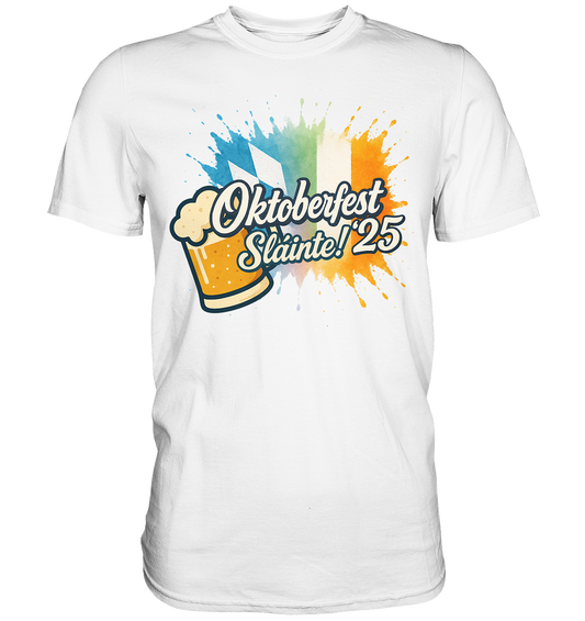 Global Cheers! - Irland mit Bier - Premium Shirt