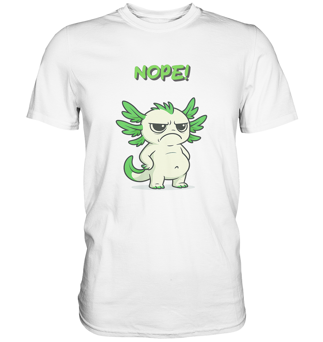 NOPE!  Grün - Premium Shirt