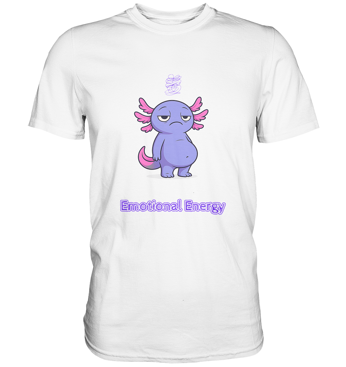 Emotional Energy – Axolotl (Lila) - Premium Shirt