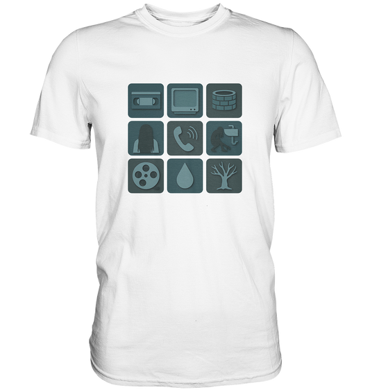 Filmquiz - Horror - The Ring - Premium Shirt