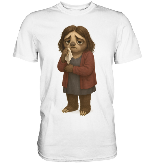 Slothies - Tanja Trostlos – Sozialarbeiterin mit Hang zum Drama - Premium Shirt