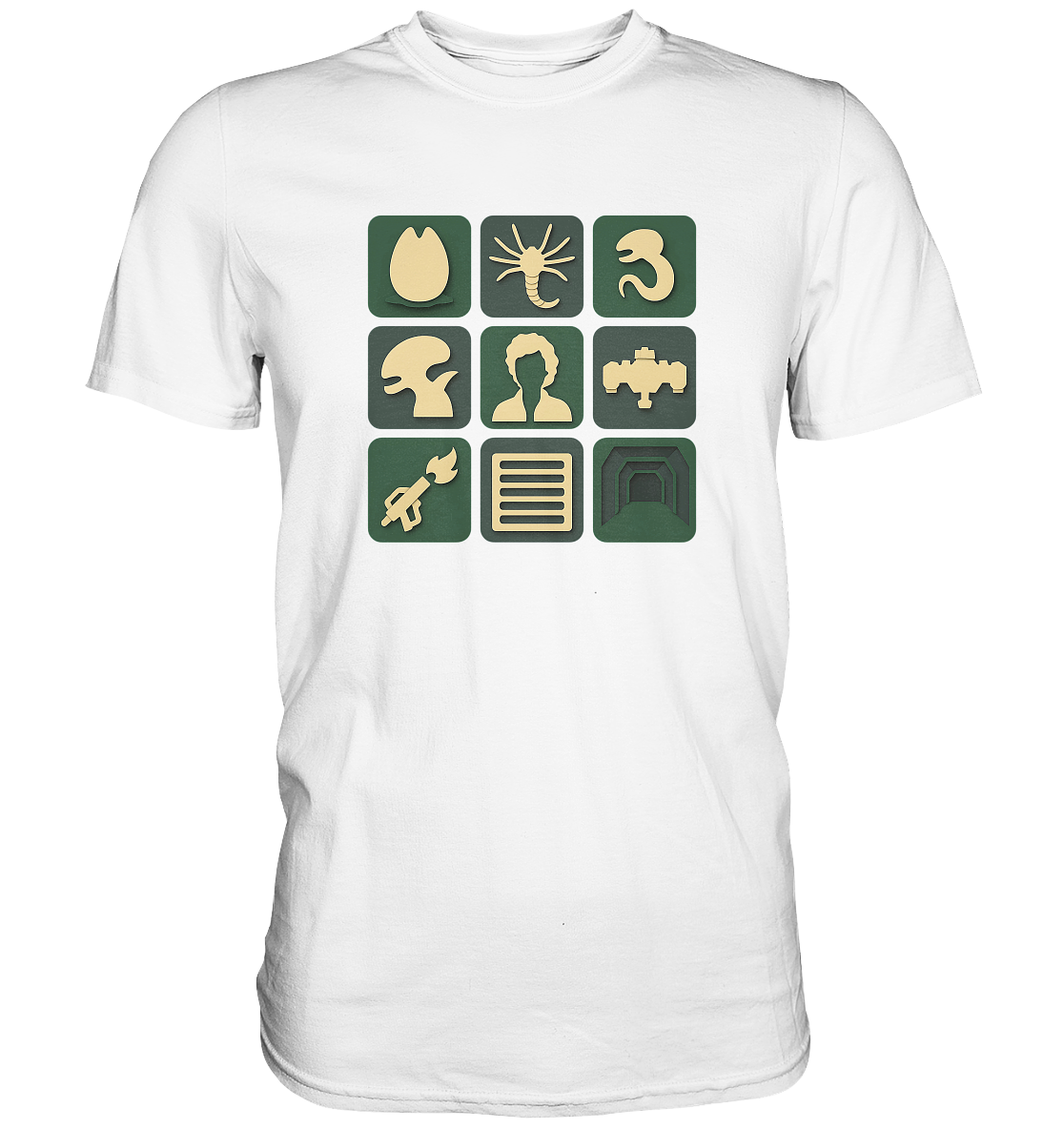 Filmquiz - Horror - Alien - Premium Shirt