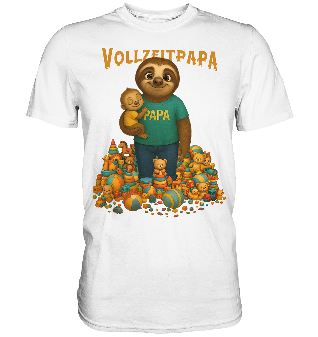 Slothies - Vollzeitpapa - Premium Shirt