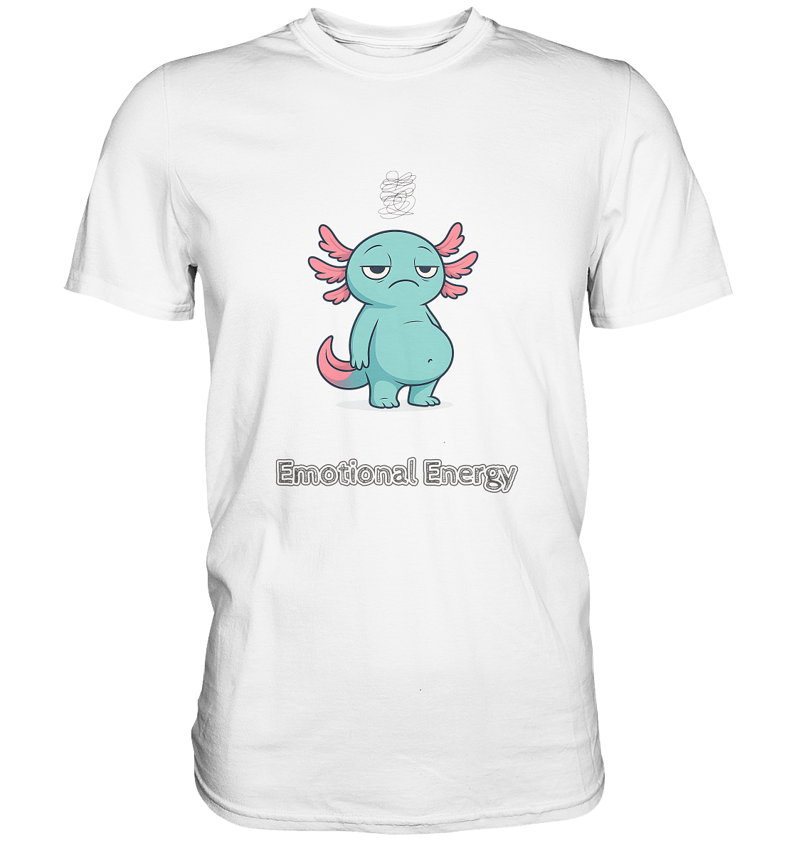 Emotional Energy – Axolotl (Türkis)  - Premium Shirt