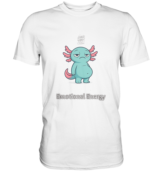 Emotional Energy – Axolotl (Türkis)  - Premium Shirt