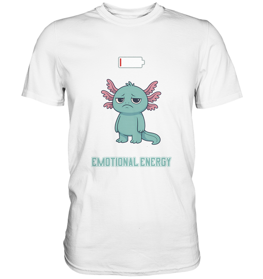 Emotional Energy – Axolotl (Türkis)  - Premium Shirt
