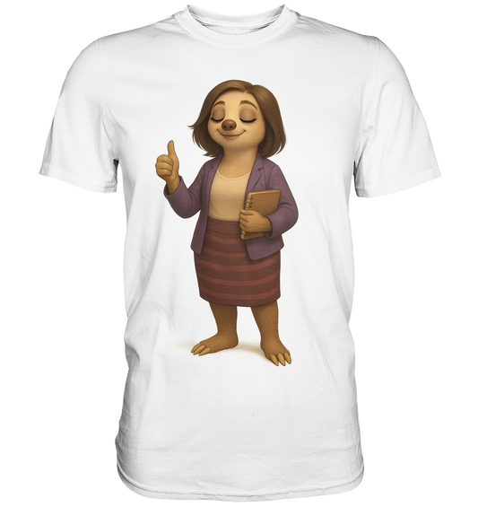 Slothies - Janina Wegweiser – Life Coach - Premium Shirt