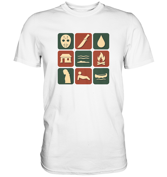 Filmquiz - Horror - Freitag der 13. - Premium Shirt