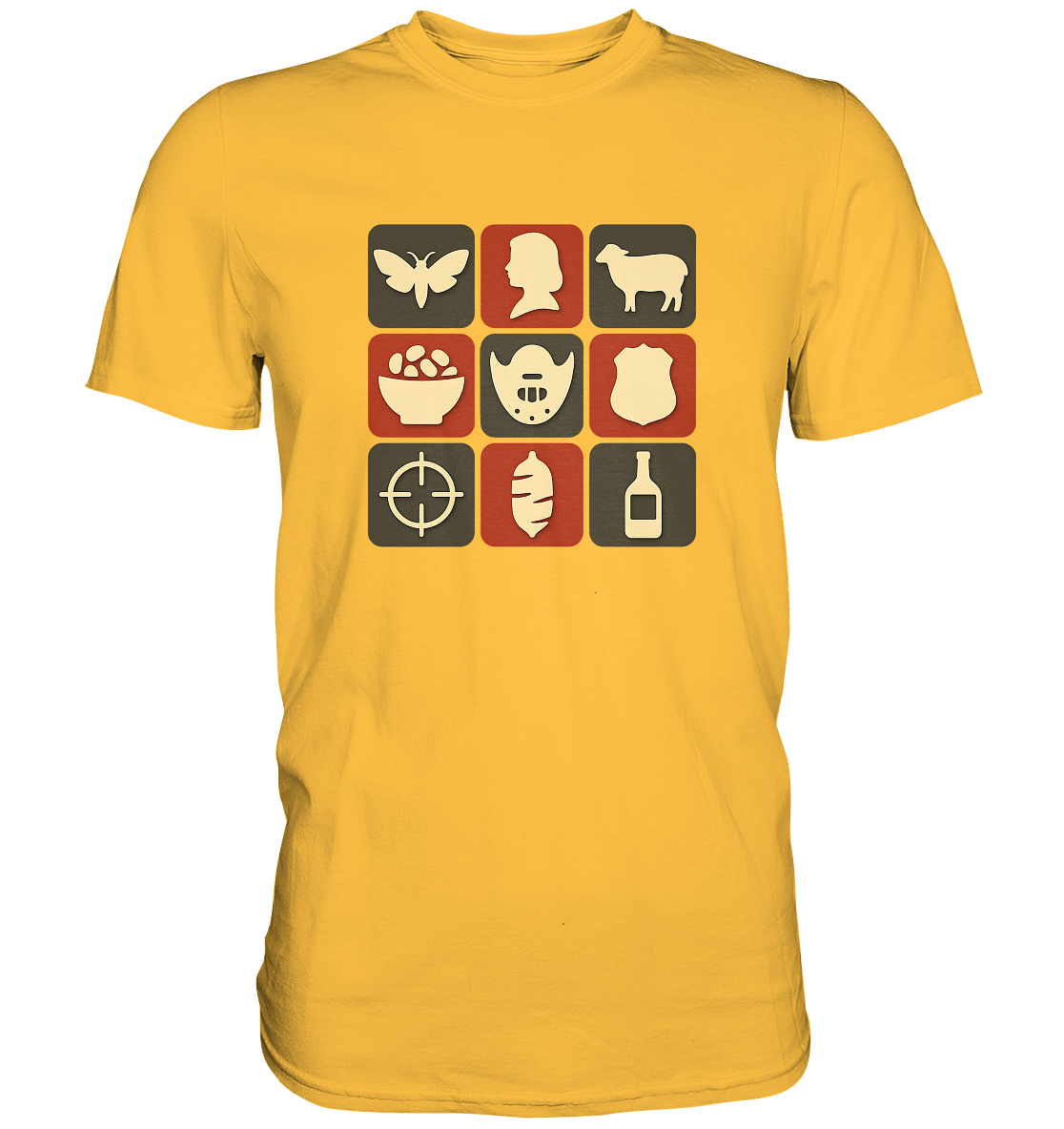 filmquiz - Horror - Das Schweigen der Lämmer - Premium Shirt
