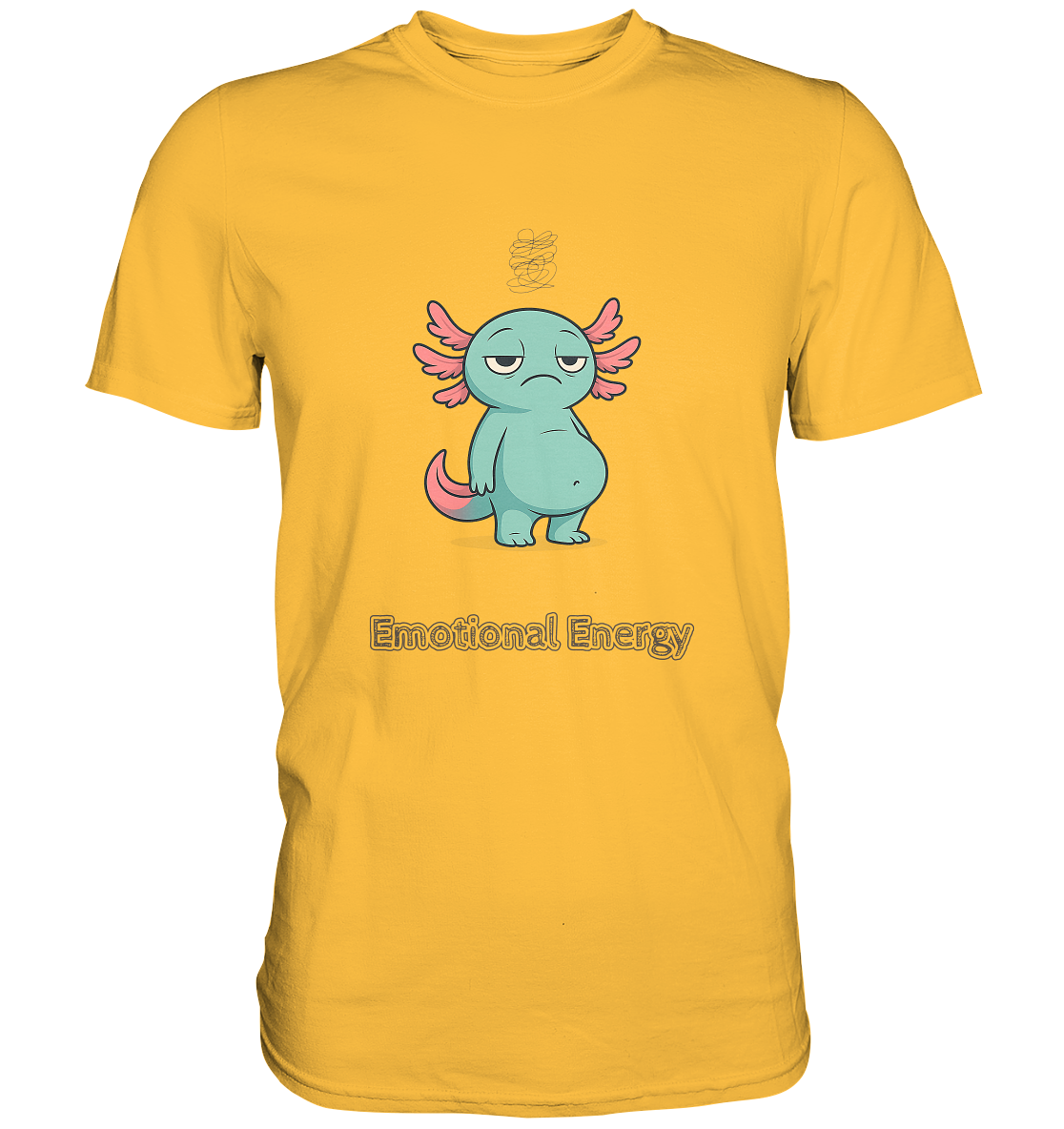 Emotional Energy – Axolotl (Türkis)  - Premium Shirt