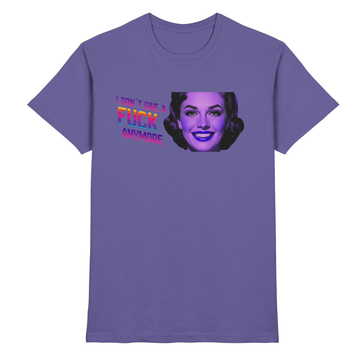 IDGAFA Girl – Zero Fucks Club - Premium Shirt
