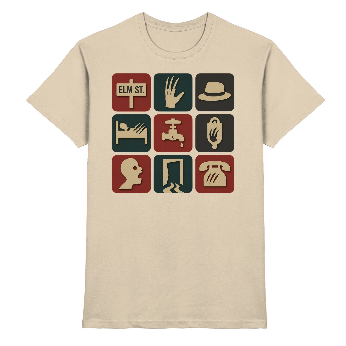 A Nightmare on Elm Street – Horror Icons - Premium Shirt