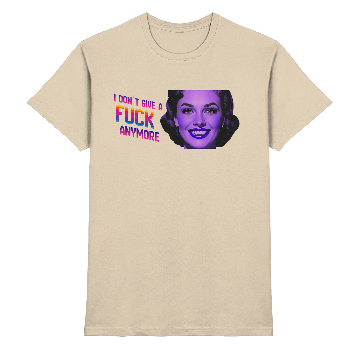 IDGAFA Girl – Zero Fucks Club - Premium Shirt