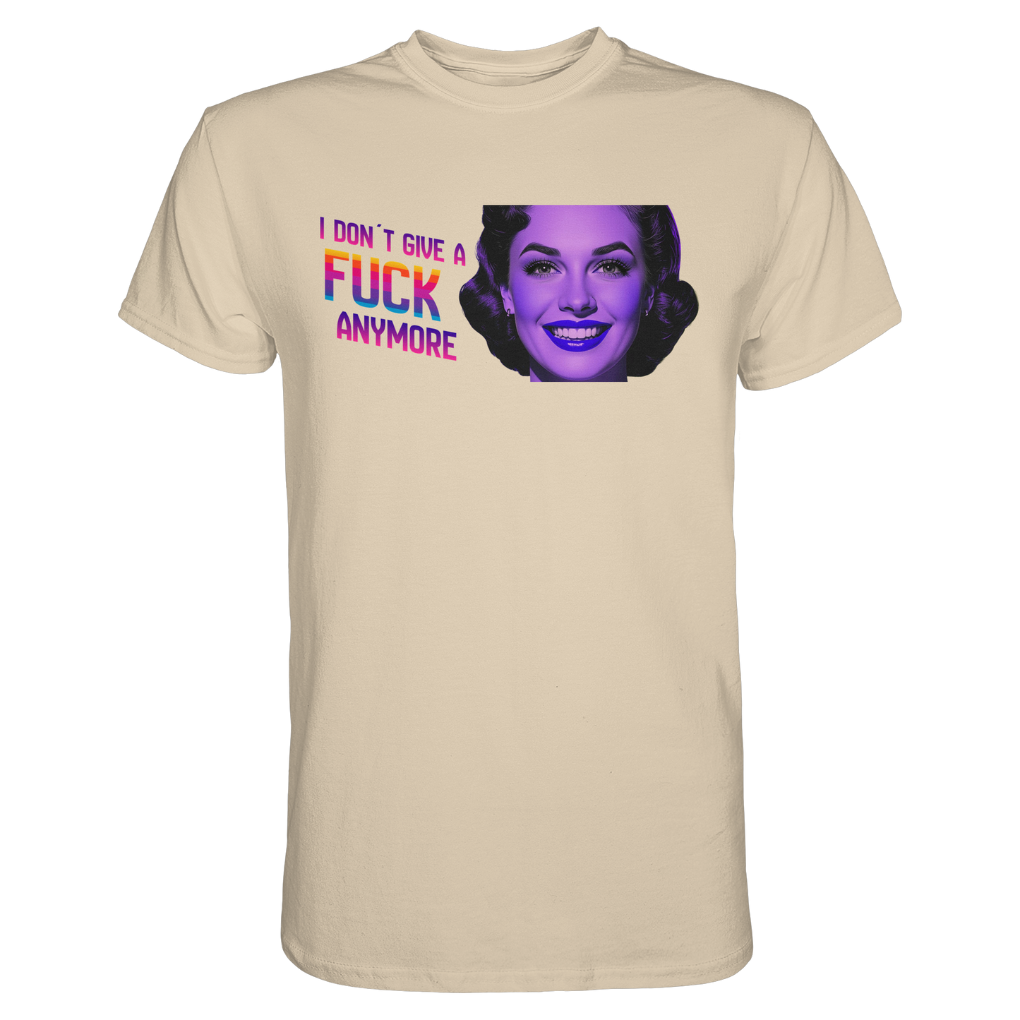 IDGAFA Girl – Zero Fucks Club - Premium Shirt
