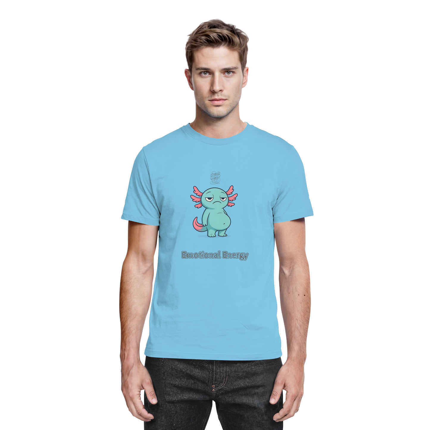 Emotional Energy – Axolotl (Türkis)  - Premium Shirt