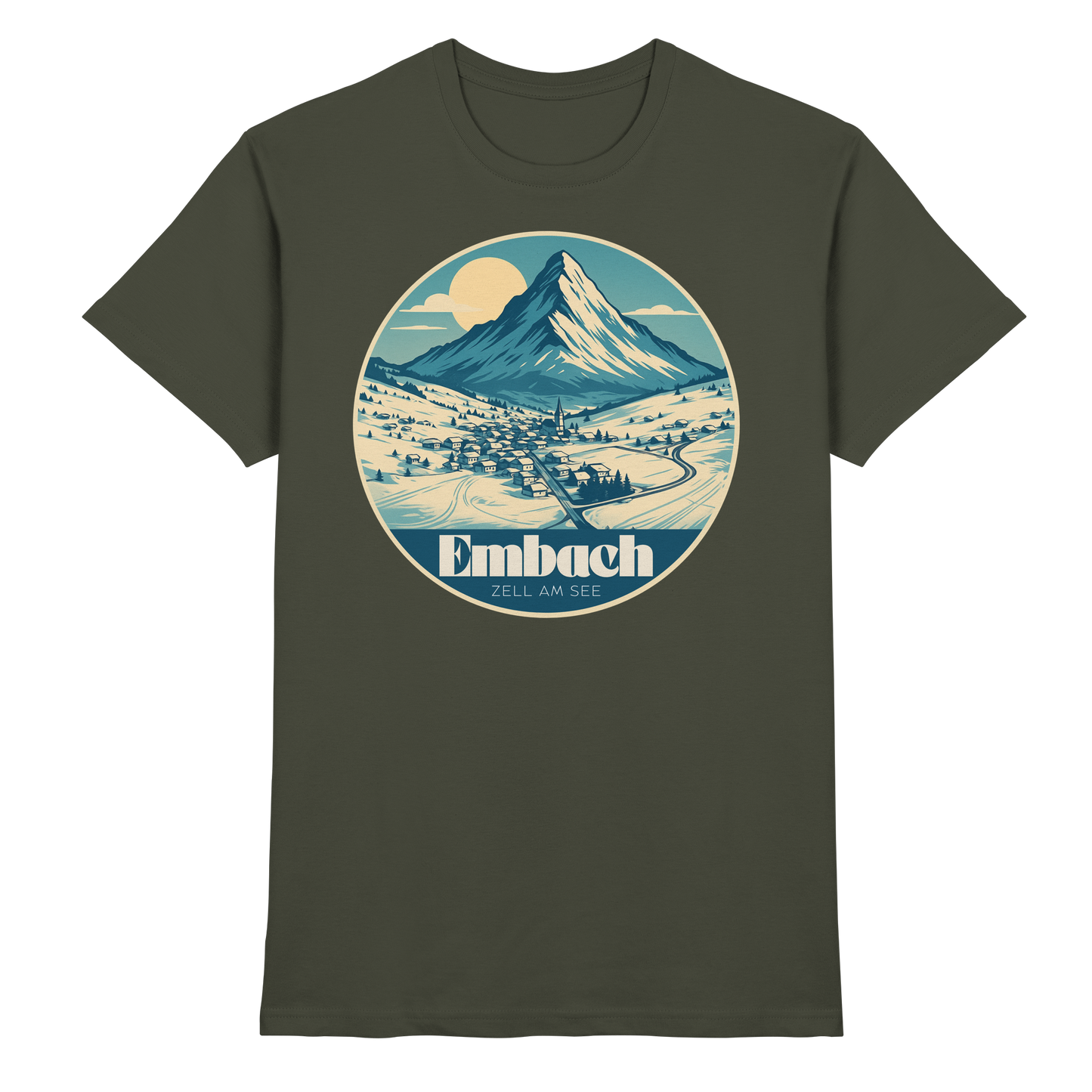 Snow Village Dark – Embach – Winter Edition - Premium Shirt