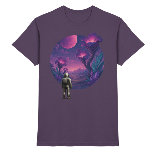 Lunar Bloom – Astronaut’s Journey - Premium Shirt