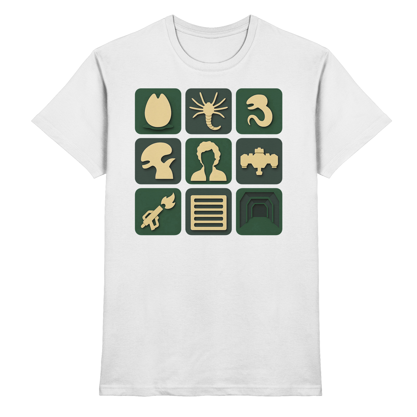 Alien – Horror Icons - Premium Shirt