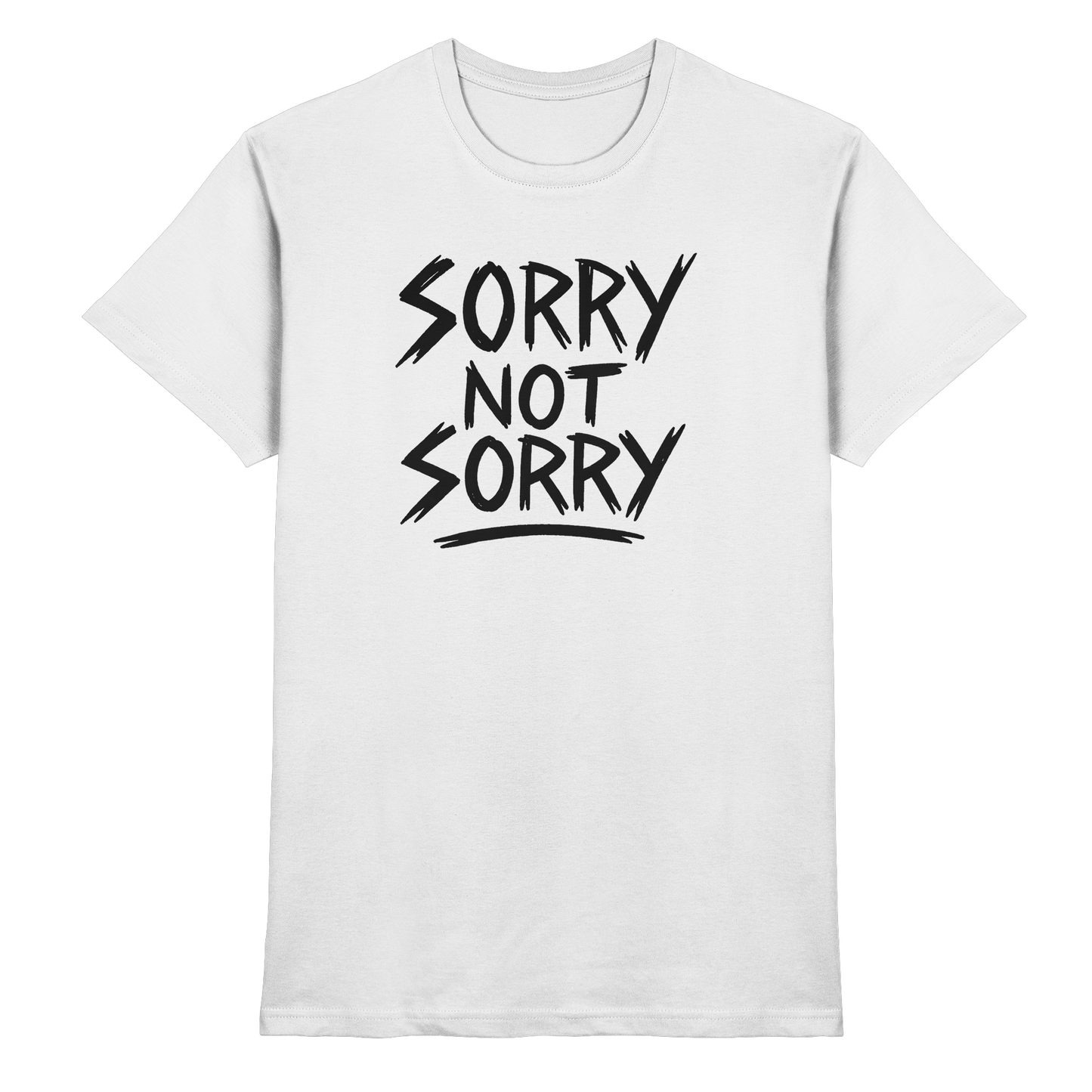 Sorry Not Sorry - Attitude Angels - Premium Shirt