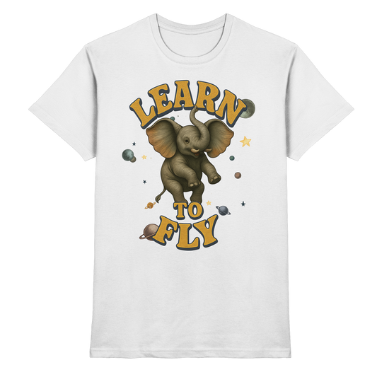 Elefant – Learn To Fly - Premium Shirt