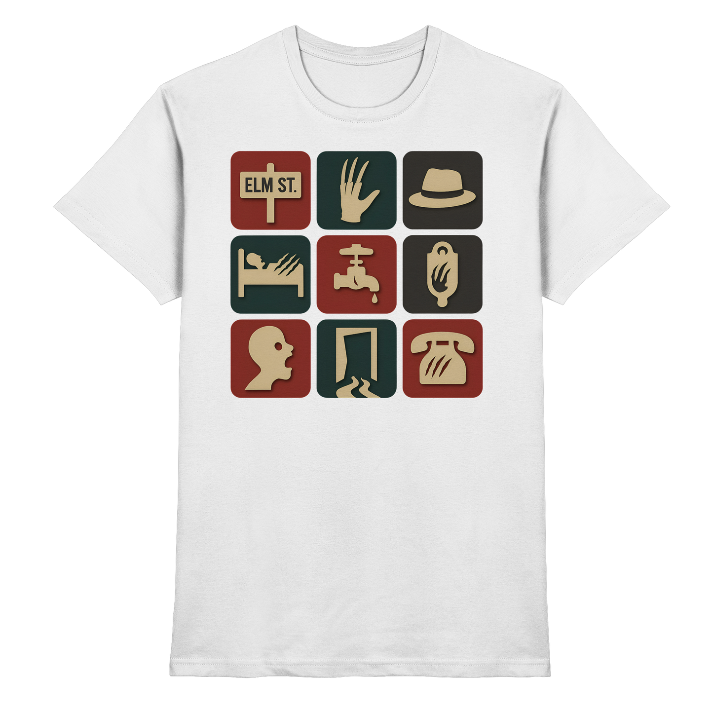 A Nightmare on Elm Street – Horror Icons - Premium Shirt