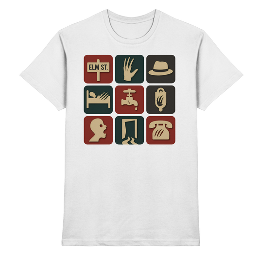 A Nightmare on Elm Street – Horror Icons - Premium Shirt