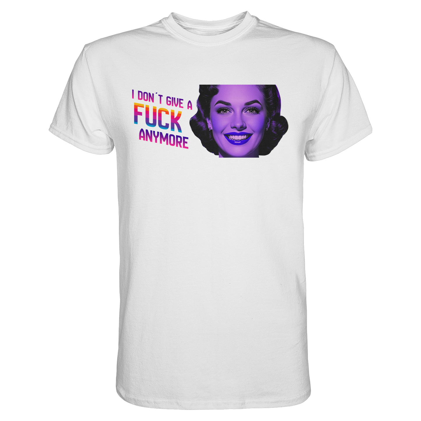 IDGAFA Girl – Zero Fucks Club - Premium Shirt