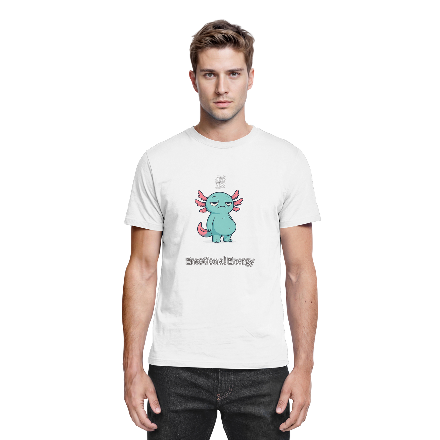 Emotional Energy – Axolotl (Türkis)  - Premium Shirt