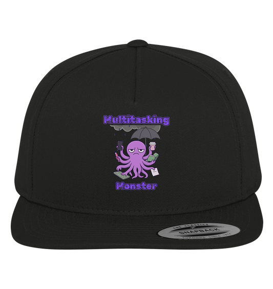 Multitasking Monster - Lila - Premium Snapback