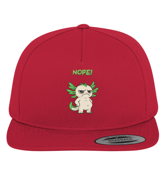 NOPE!  Grün - Premium Snapback