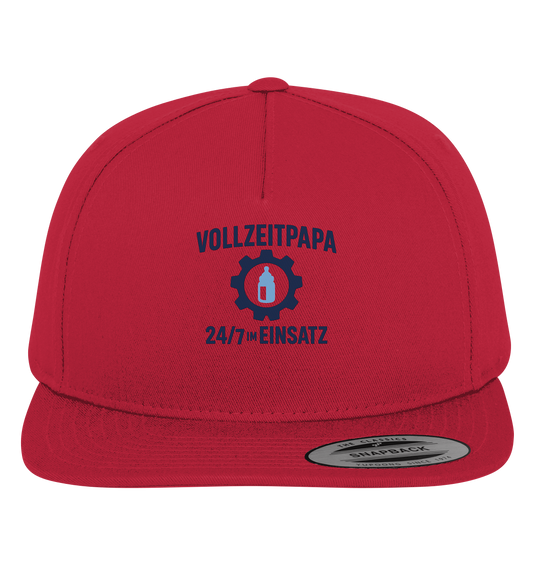 Vollzeitpapa - 24/7 im Einsatz - Fläschchen - Premium Snapback