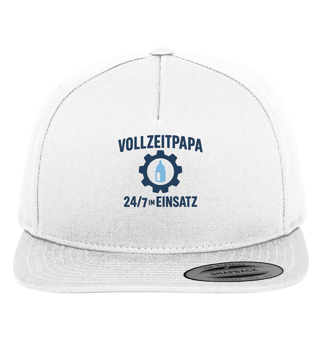 Vollzeitpapa - 24/7 im Einsatz - Fläschchen - Premium Snapback