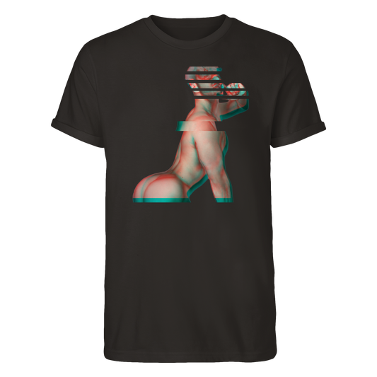 Glitch Me Hard – Gay Icons Series - Roll-Up T-Shirt