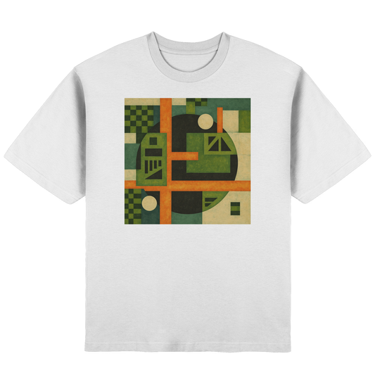 Klang der Geometrie – Wachstumsfeld Edition - Streetwear Oversized T-Shirt