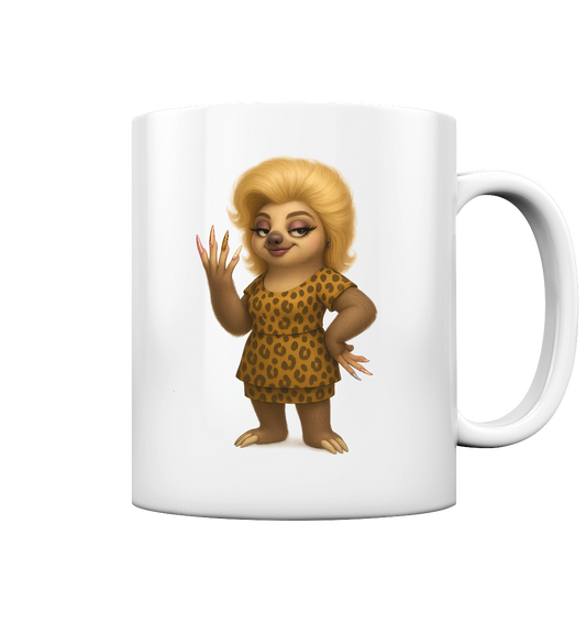 Slothies - Mandy Protzke – Kosmetikerin mit Nagelstudio im Keller. - Tasse glossy