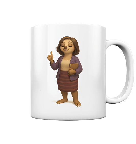 Slothies - Janina Wegweiser – Life Coach - Tasse glossy
