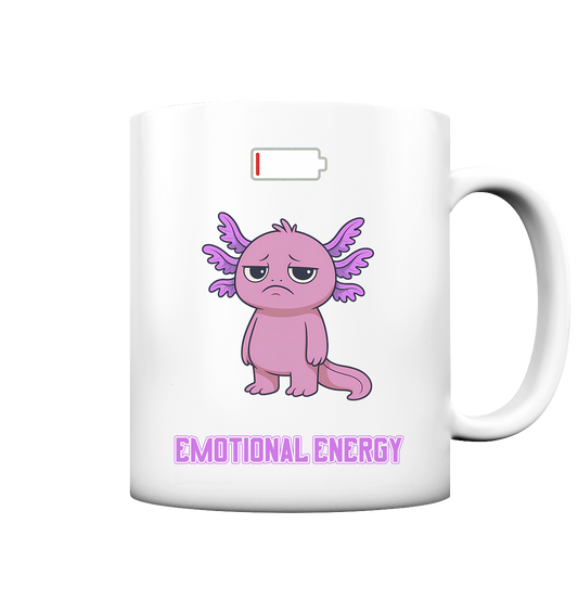 Emotional Energy – Axolotl (Pink) - Tasse matt