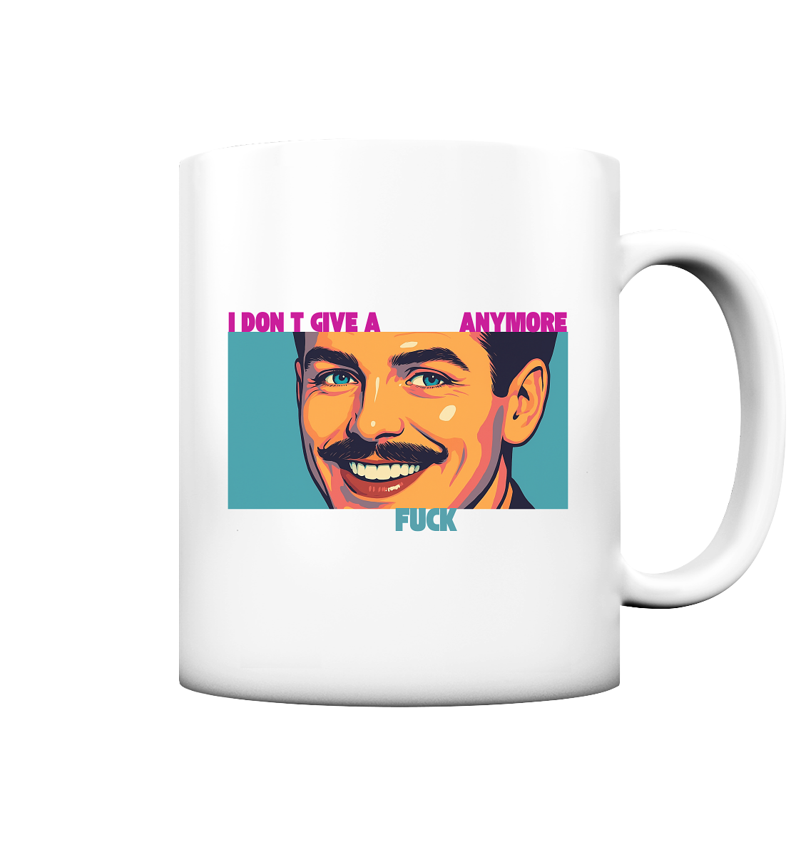 He – Retro Faces - Tasse matt