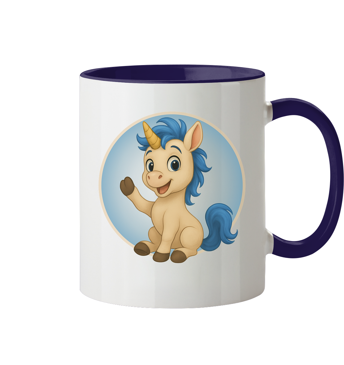 Aurelio - Der schnelle Wirbelwind - Winken - Tasse zweifarbig