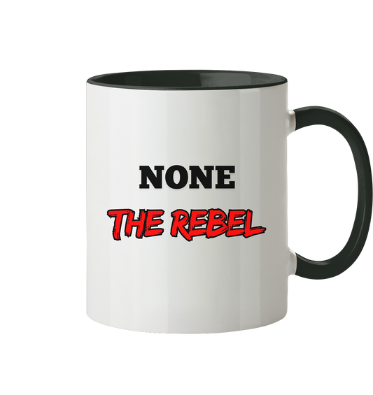 none – THE REBEL - Tasse zweifarbig