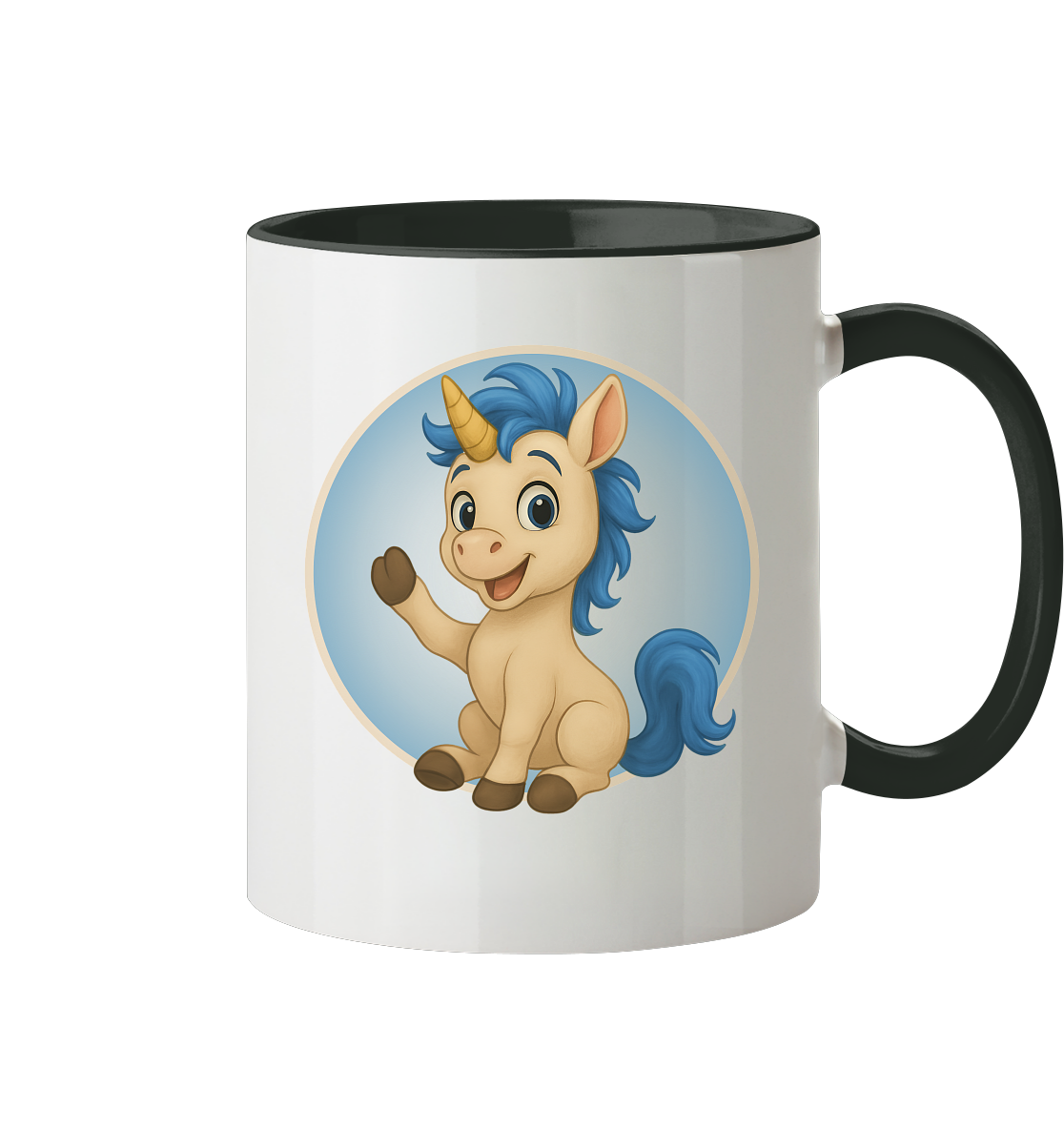 Aurelio - Der schnelle Wirbelwind - Winken - Tasse zweifarbig