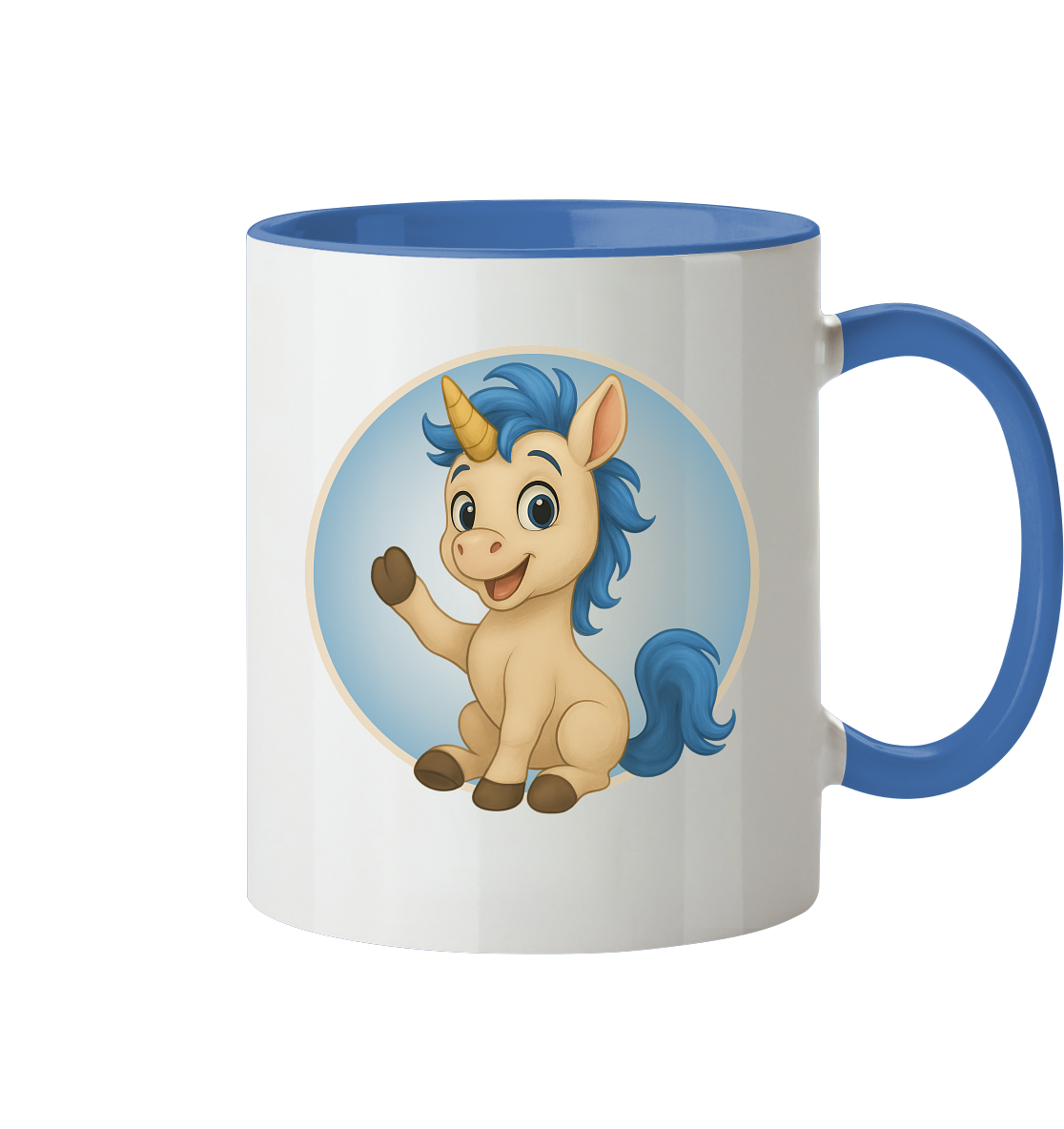 Aurelio - Der schnelle Wirbelwind - Winken - Tasse zweifarbig