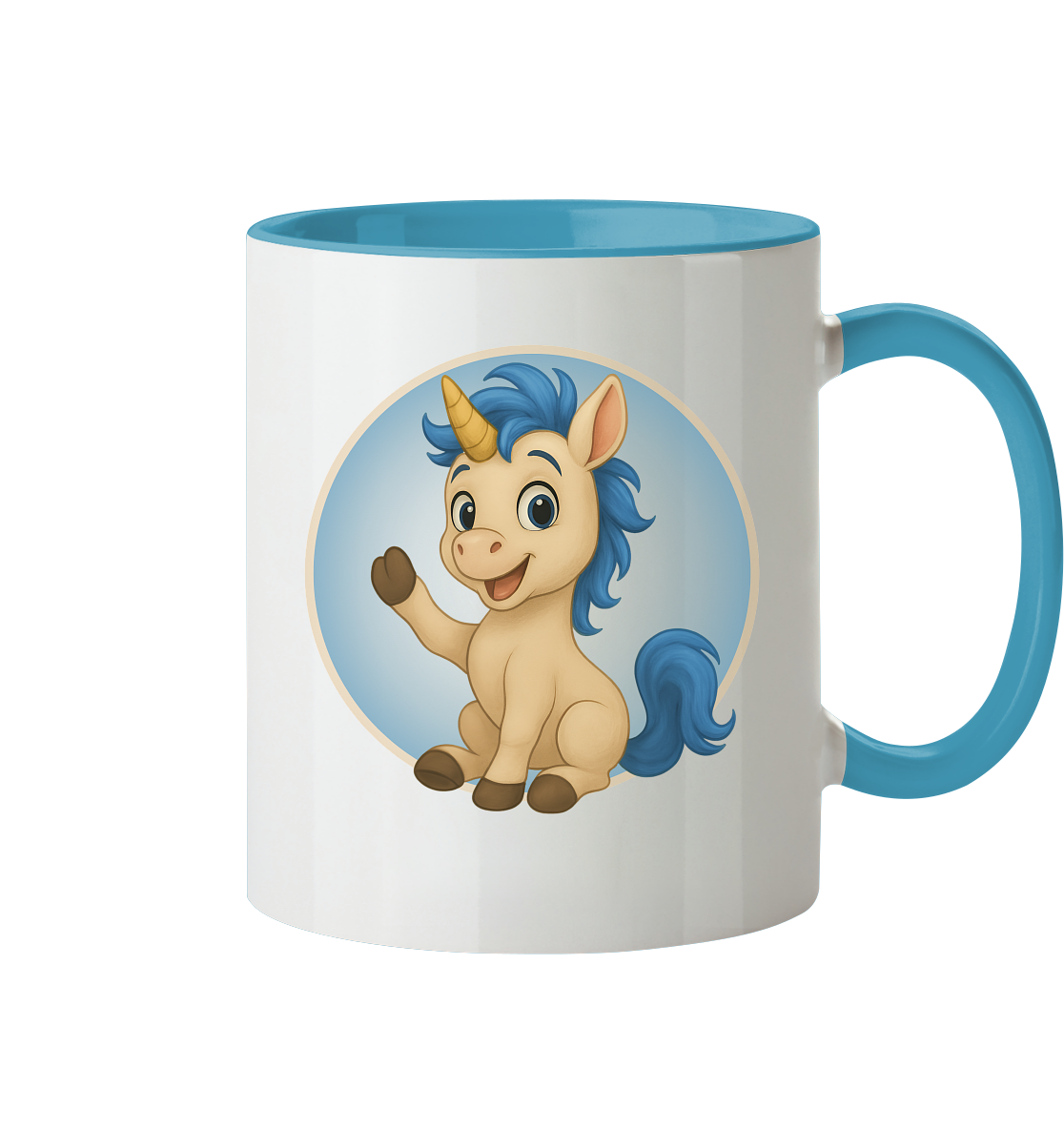 Aurelio - Der schnelle Wirbelwind - Winken - Tasse zweifarbig
